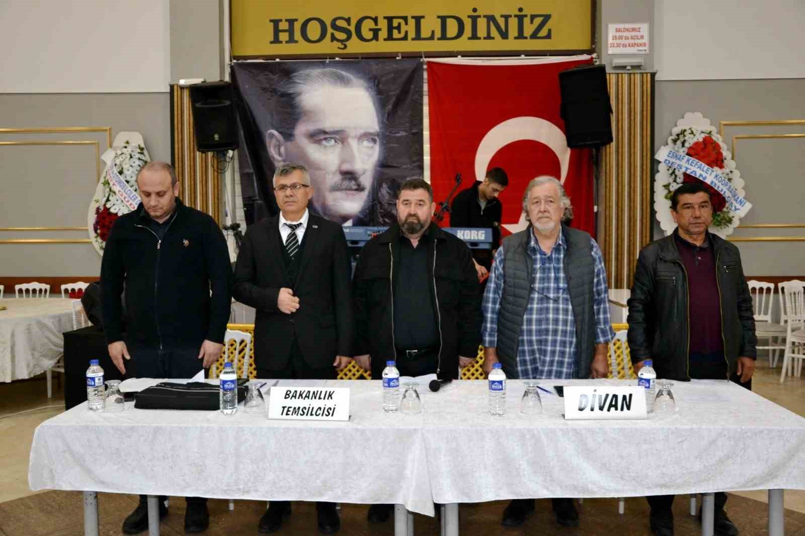 Manisa&rsquo;da 155 No&rsquo;lu Halk Otob&uuml;sleri Kooperatifi&rsquo;nde Fevzi A&ccedil;ıkel g&uuml;ven tazeledi
