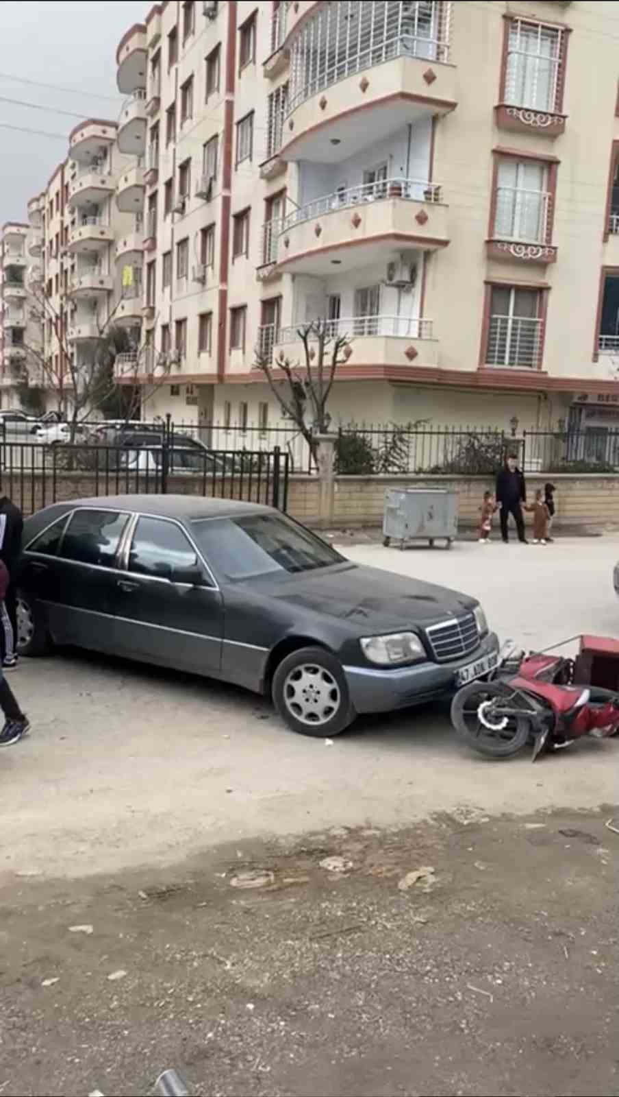 Mardin&rsquo;de otomobil ile motosiklet &ccedil;arpıştı: 1 yaralı
