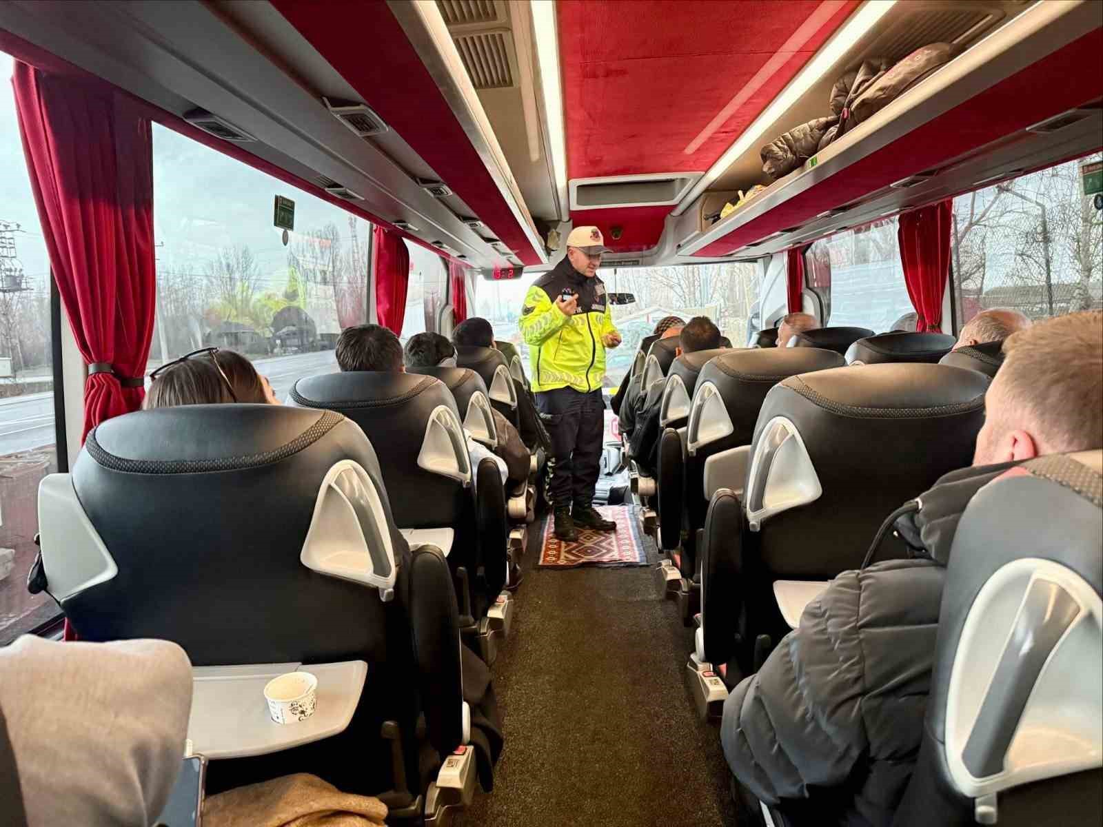 Muş’ta emniyet kemeri denetimi