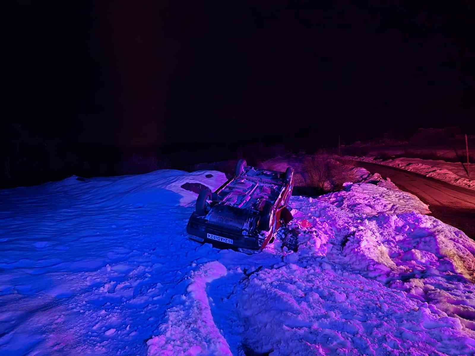 Bing&ouml;l&rsquo;de trafik kazası: 3 yaralı
