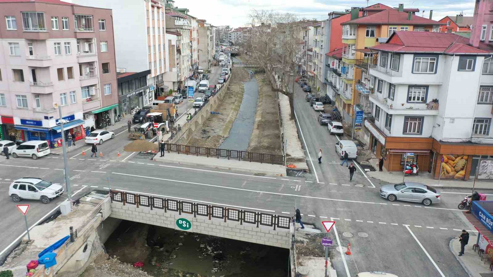 Ordu’da yenilenen köprü yeniden ulaşıma açıldı