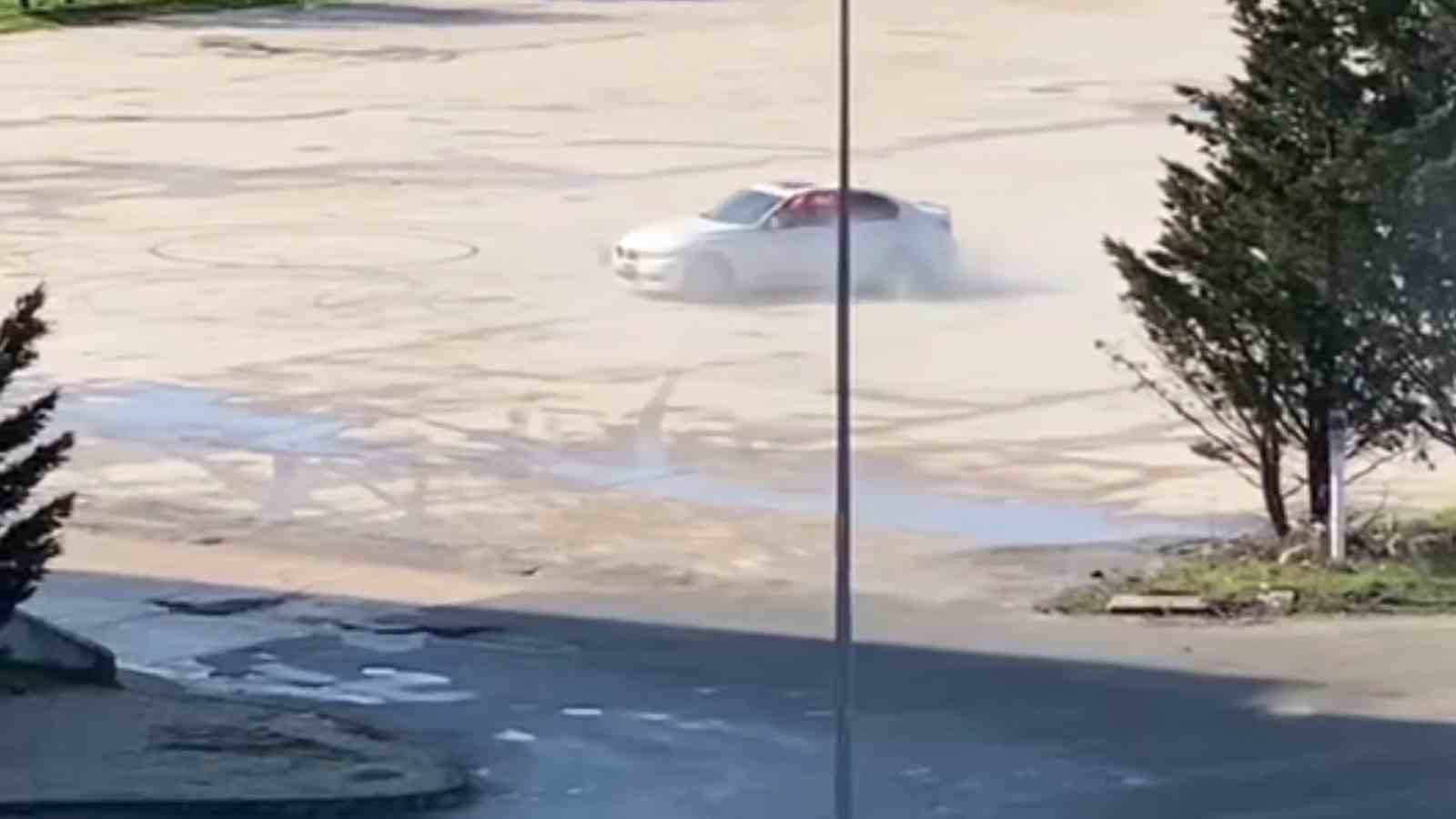 Drift yapan sürücüye 58 bin 217 TL ceza