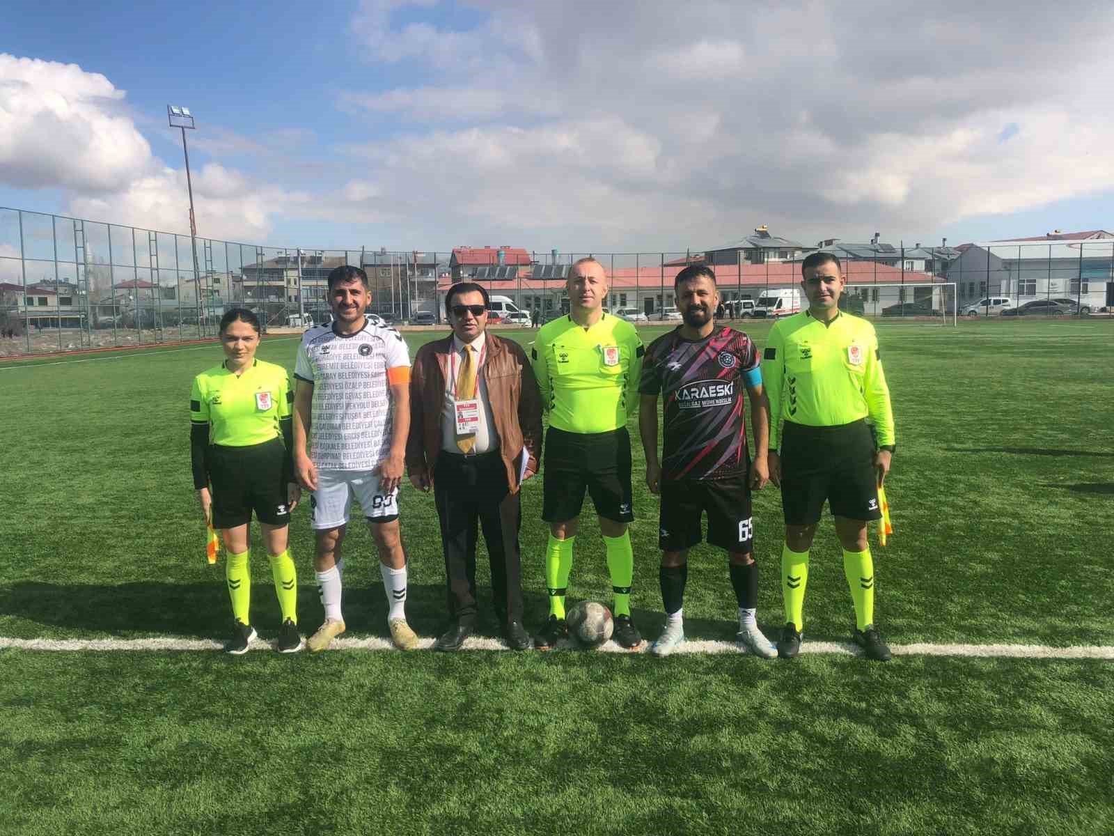 Van’da amatör futbol maçları devam ediyor