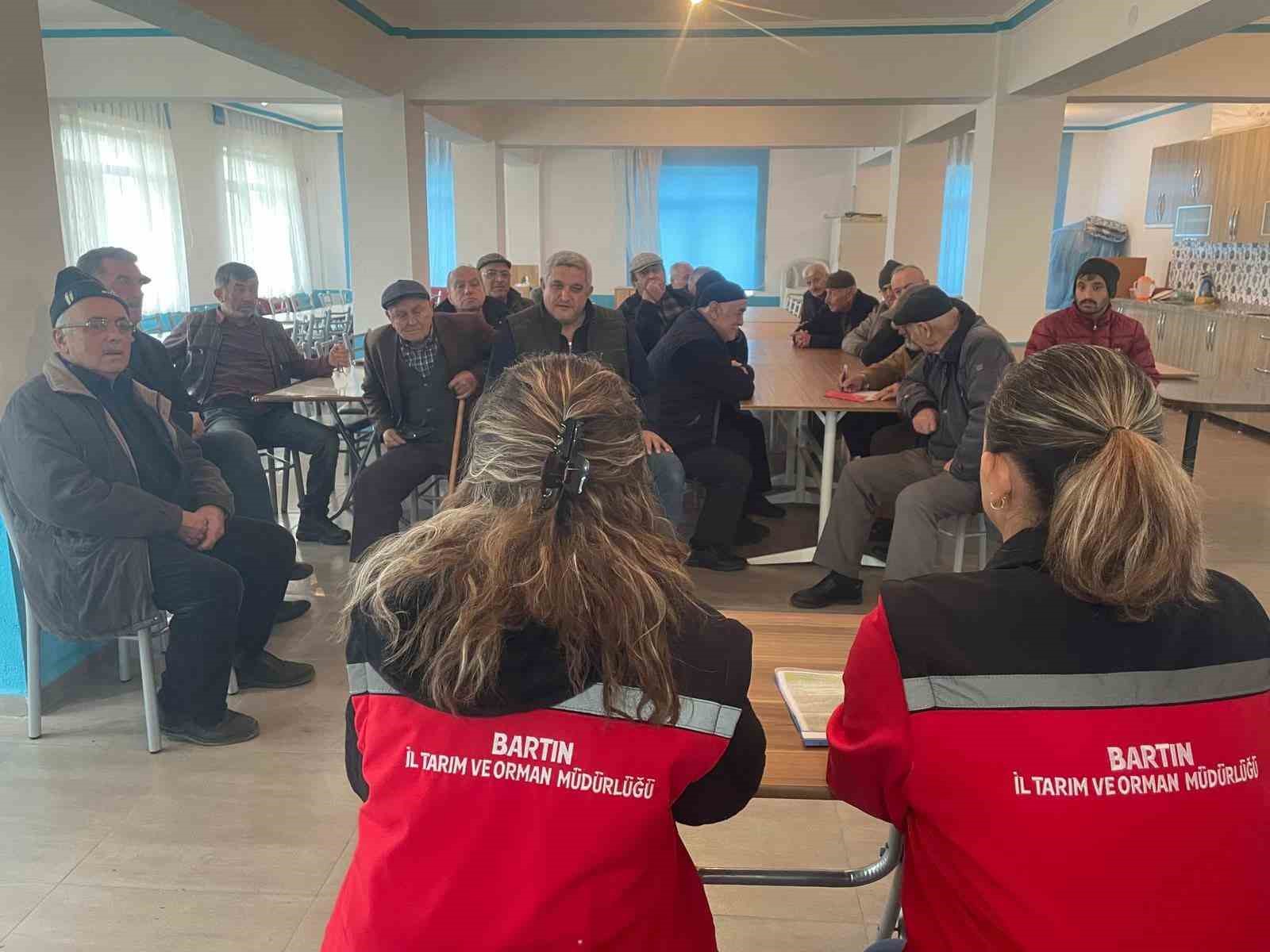 Akpınar köyünde üreticinin talepleri dinlendi