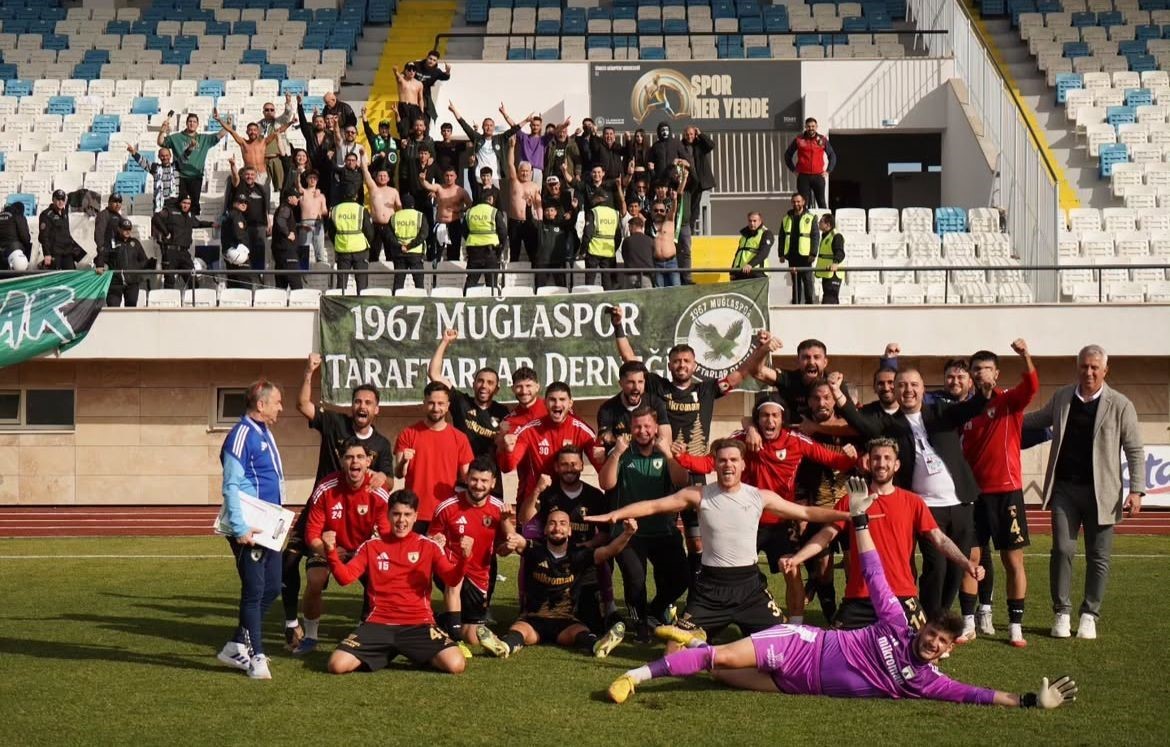 TFF 2. Lig Beyaz Grup&rsquo;ta yeni lider Muğlaspor
