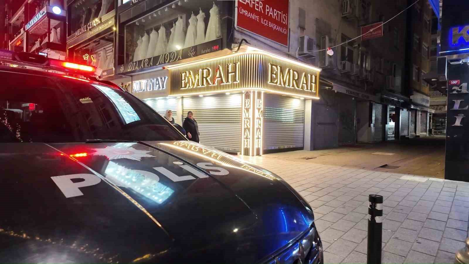 Ümraniye’de kuyumcuda doldur-boşalt faciası: İş arkadaşını vurdu