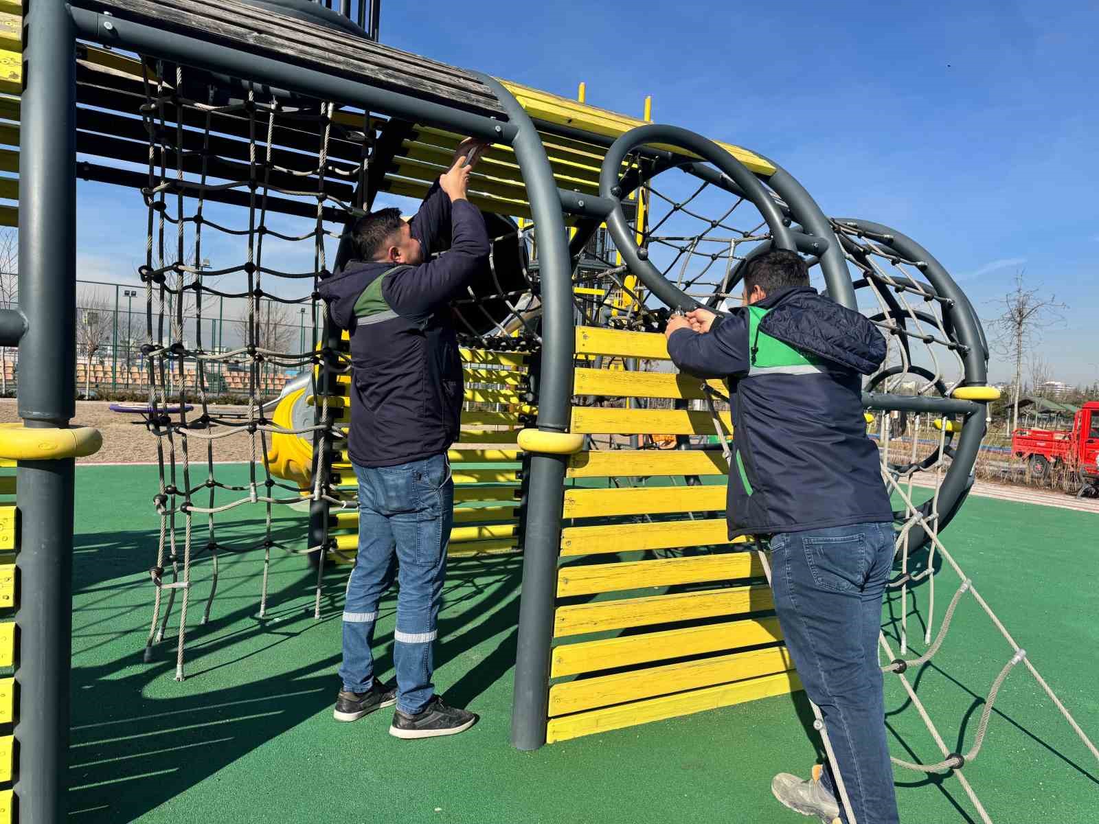 B&uuml;y&uuml;kşehirden Recep Tayyip Erdoğan Millet Bah&ccedil;esi&rsquo;nde bakım, onarım ve temizlik seferberliği
