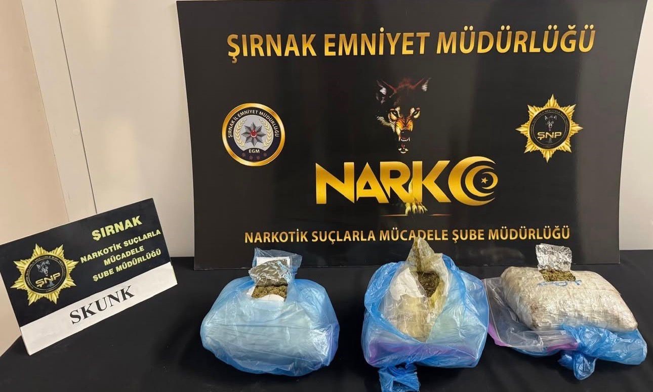 Şırnak’ta asayiş, narkotik ve kaçakçılık operasyonlarında 4 tutuklama