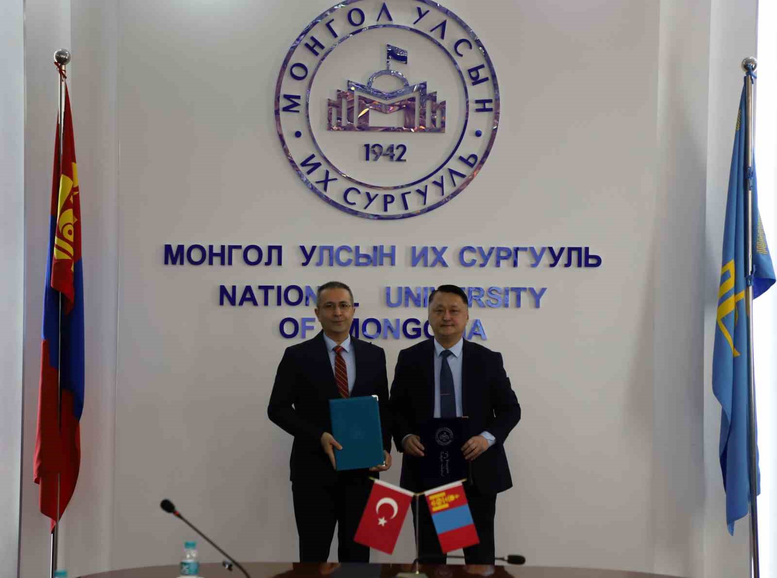 Yunus Emre Enstitüsü ile Moğolistan Devlet Üniversitesi arasında mutabakat zaptı imzalandı