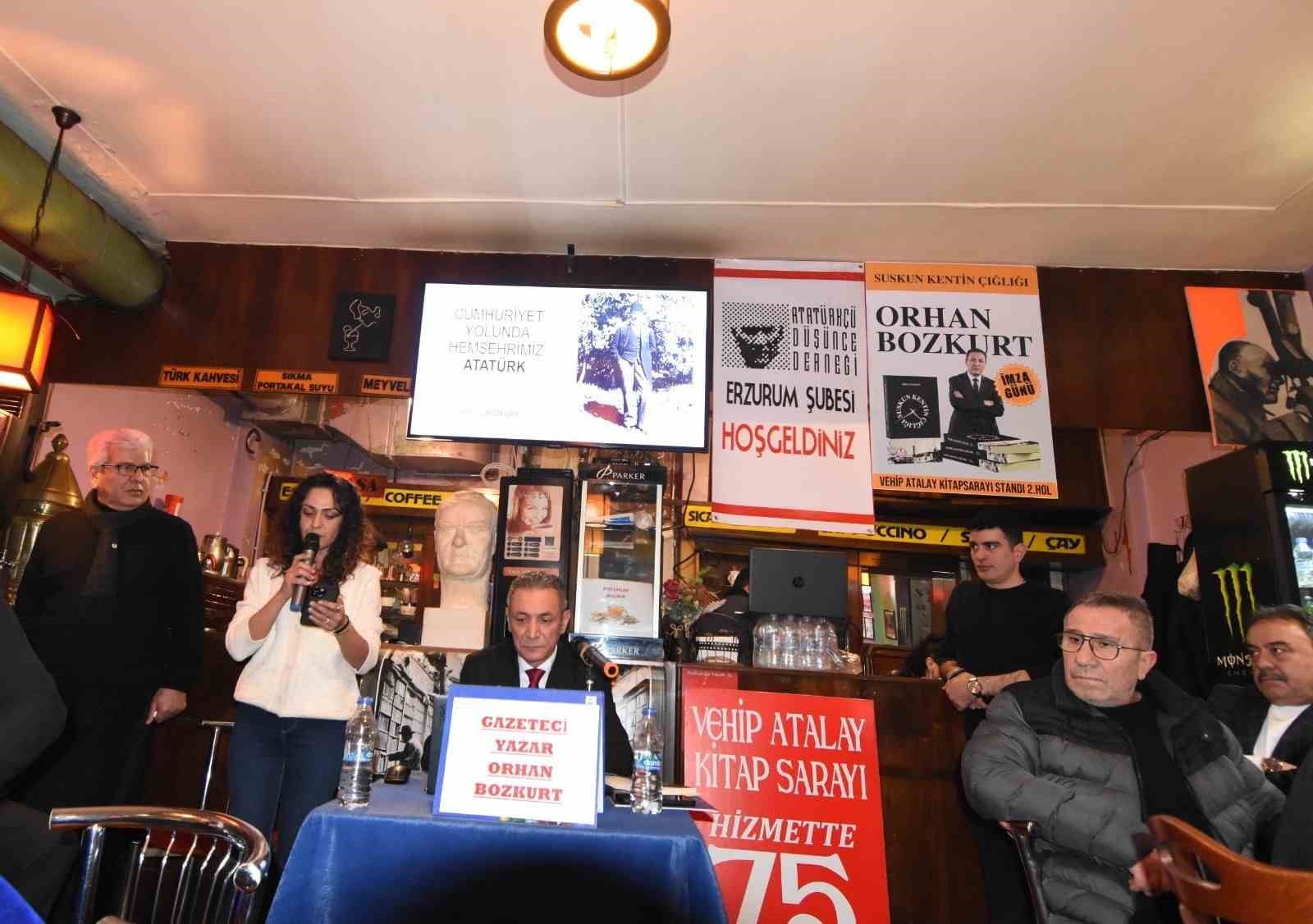 Gazeteci - Yazar Orhan Bozkurt, Milli M&uuml;cadele&rsquo;nin kritik d&ouml;neme&ccedil;lerini belgeler ve anılar ışığında anlattı
