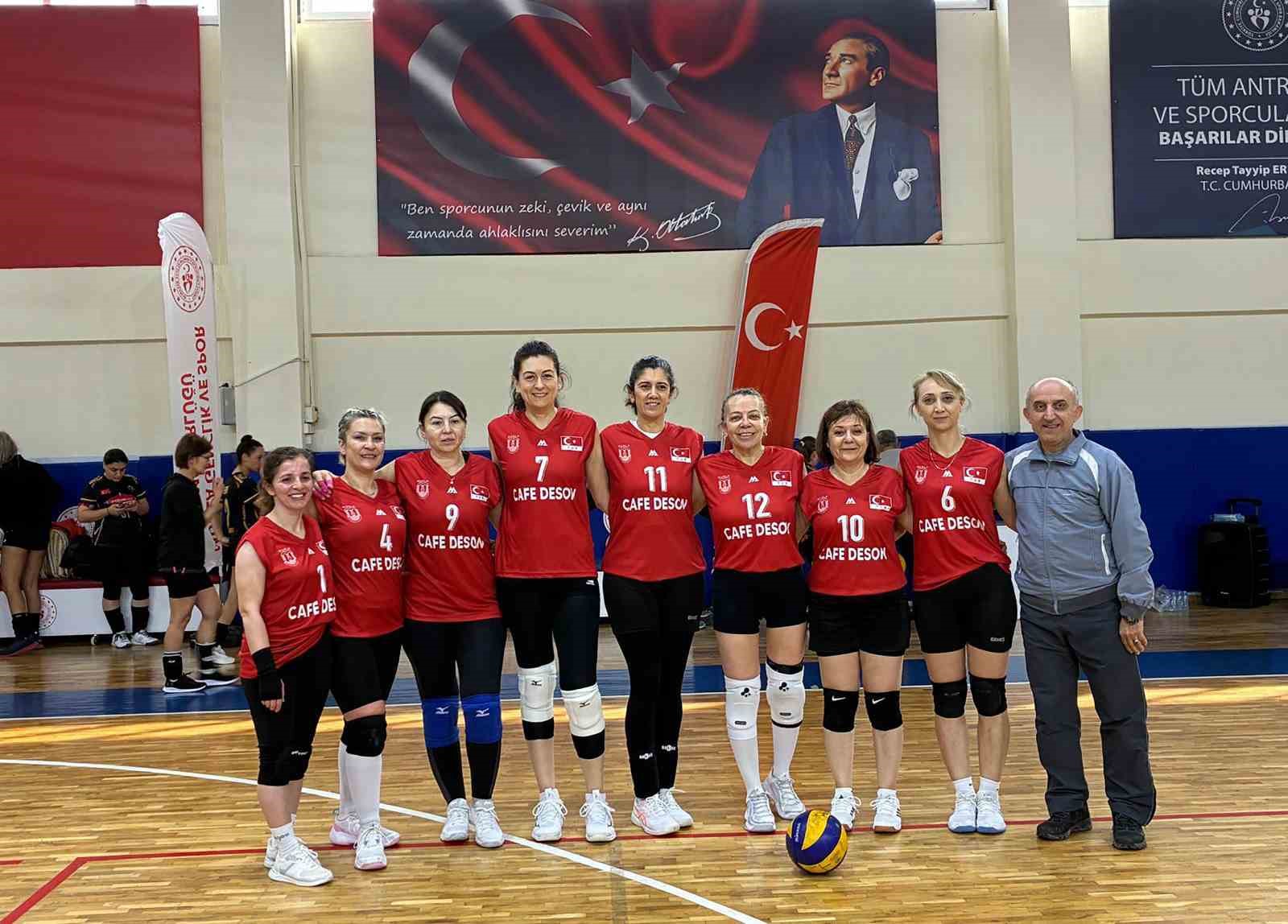 Datça’da filelerin şampiyonu MSKÜ oldu