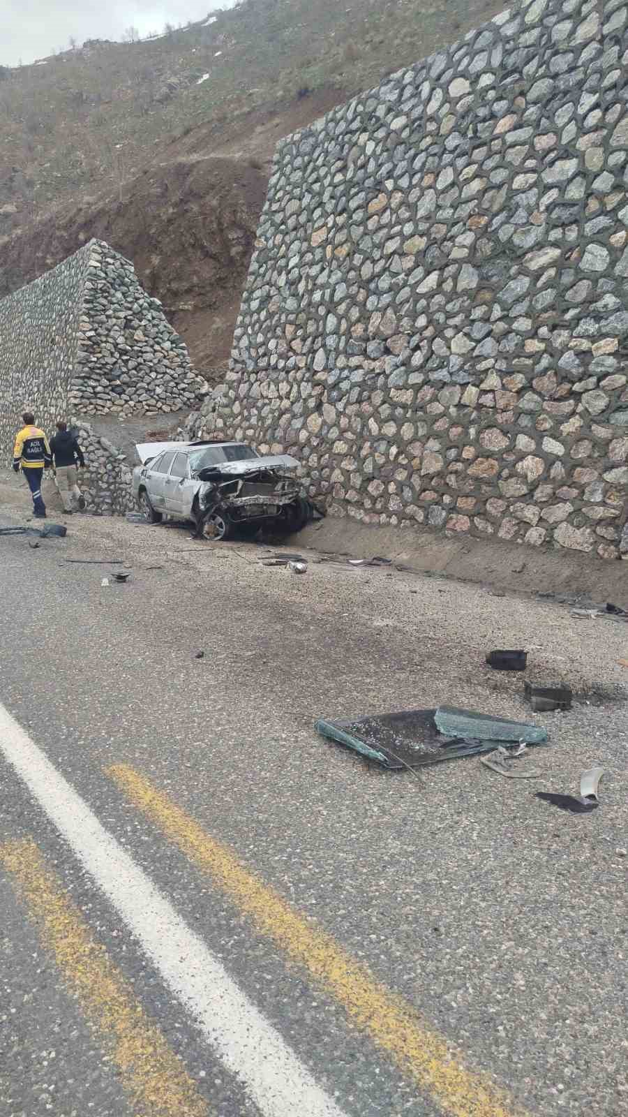 Elazığ&rsquo;da trafik kazası: 1 &ouml;l&uuml;
