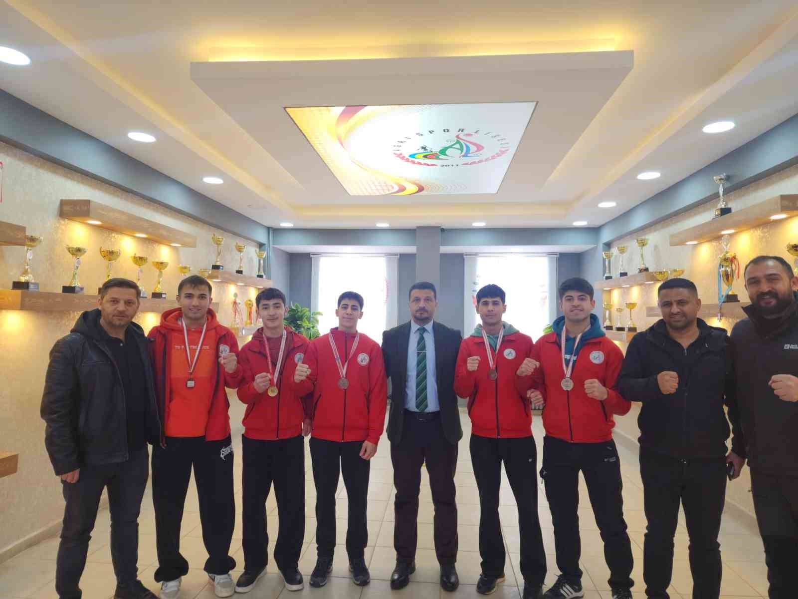 Ağrı Spor Lisesi öğrencilerinden Türkiye şampiyonasında başarı