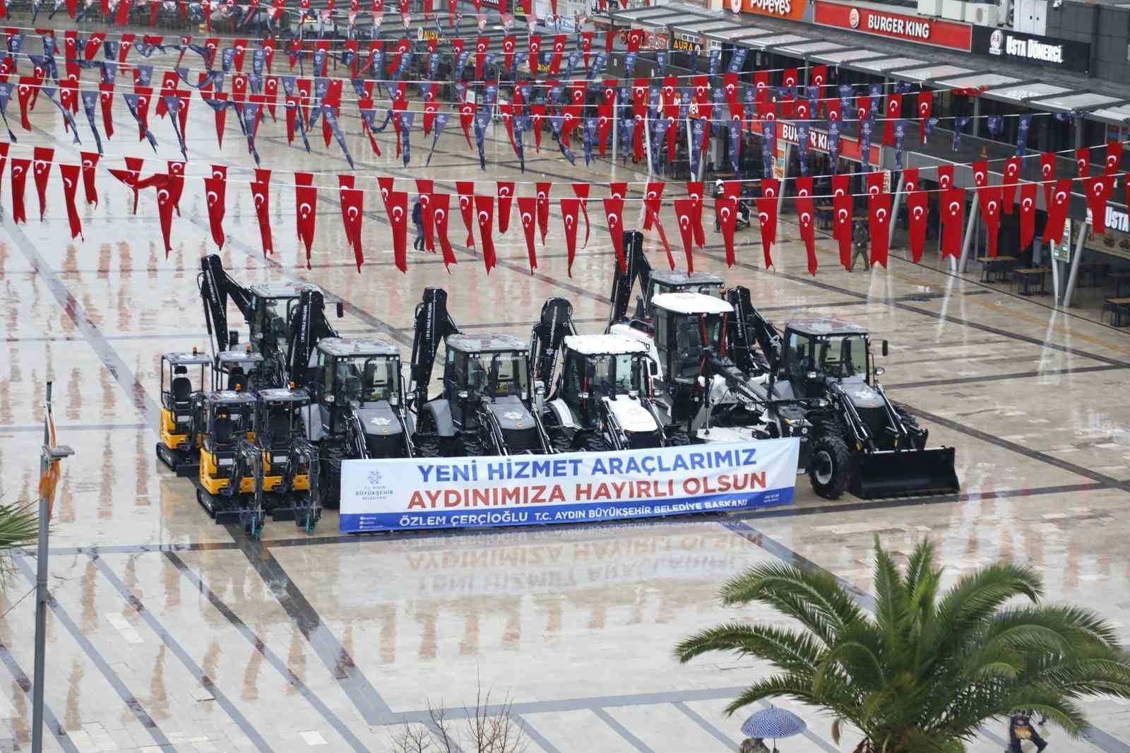 Büyükşehir Belediyesi’nin araç filosu 51 milyon liralık yatırım ile güçlendi