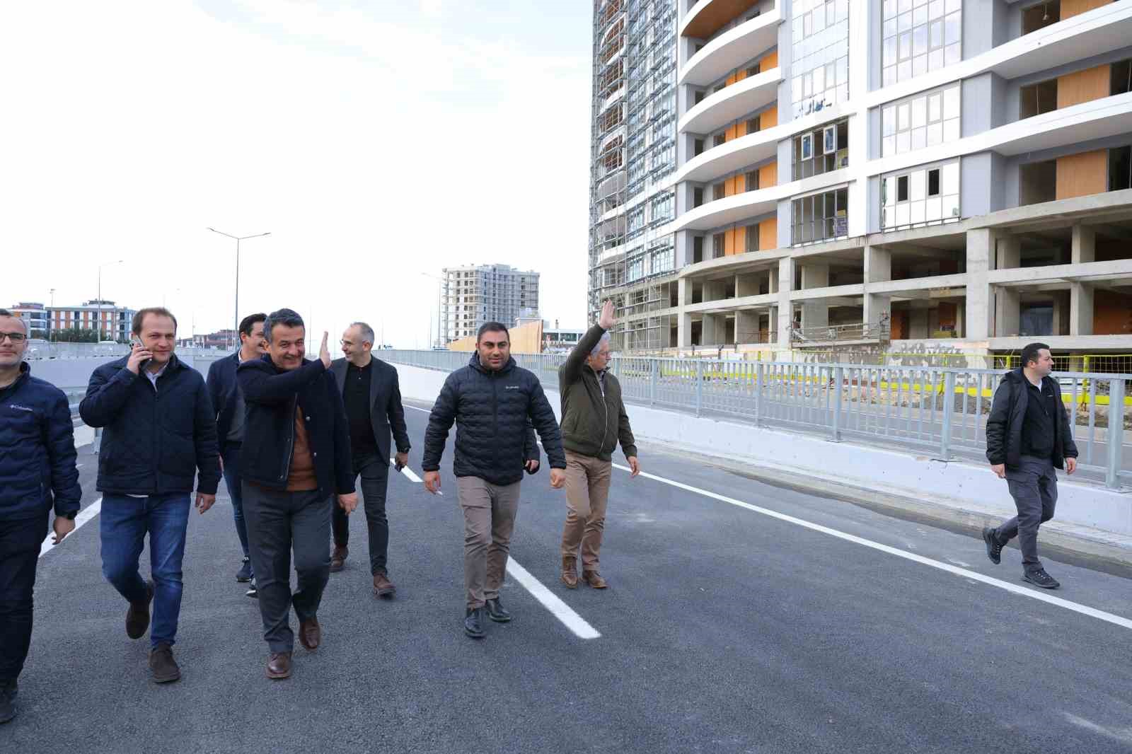 Samsun&rsquo;da Recep Tayyip Erdoğan Bulvarı trafiğe a&ccedil;ıldı
