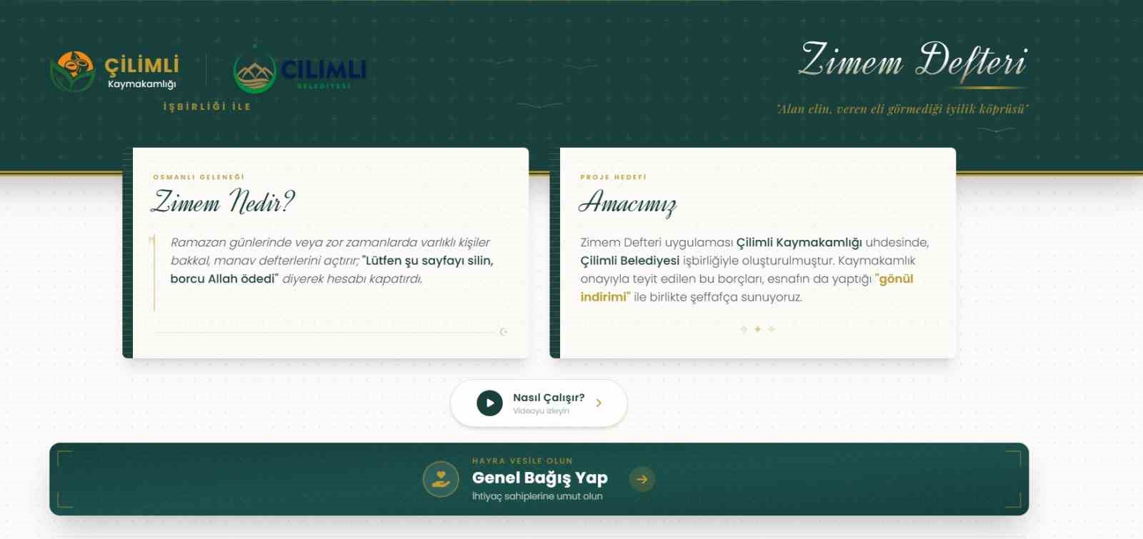 Osmanlı geleneği Zimem Defteri dijital ortama taşındı
