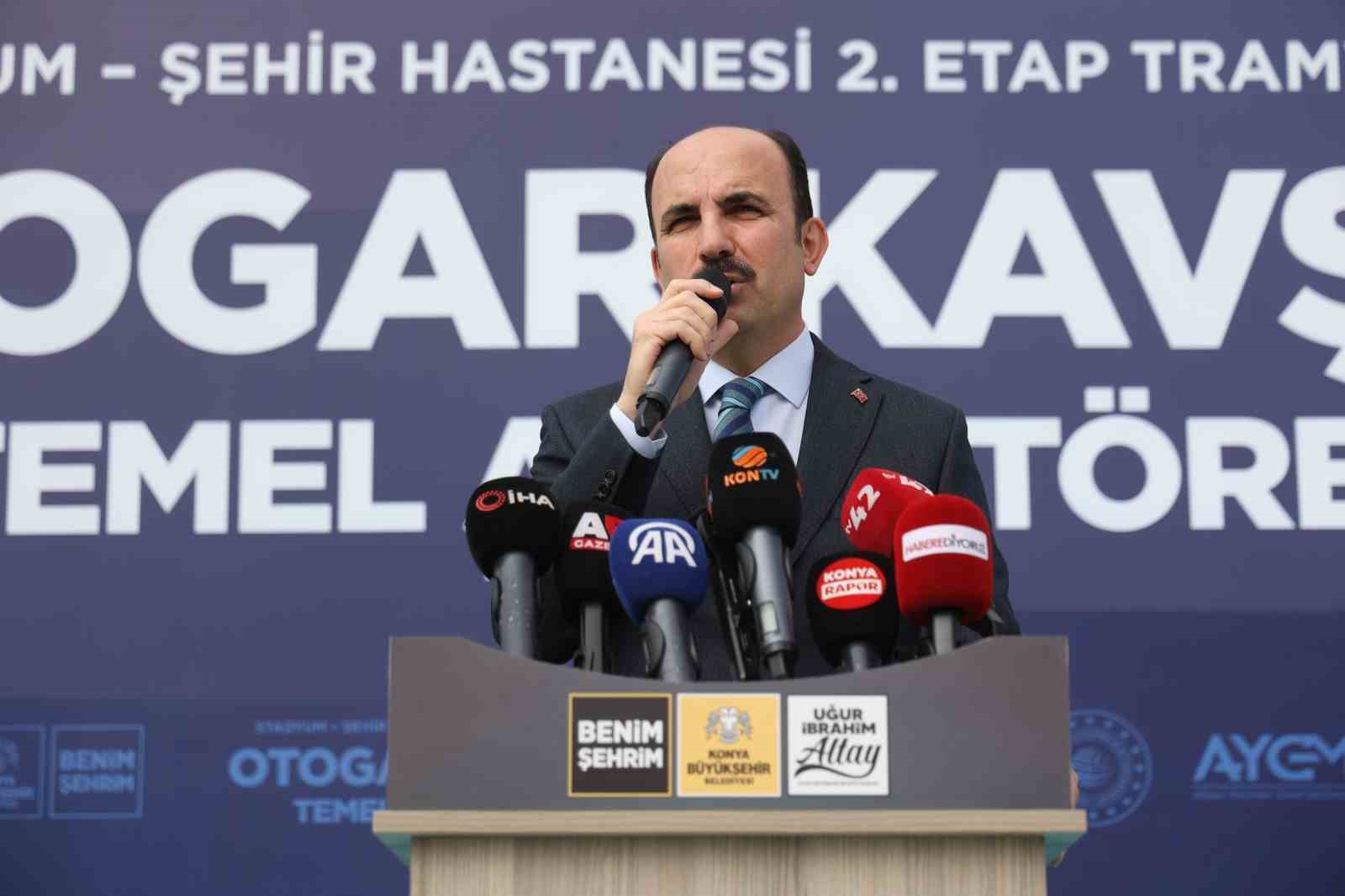 Konya&rsquo;da Otogar Kavşağı&rsquo;nın temeli atıldı
