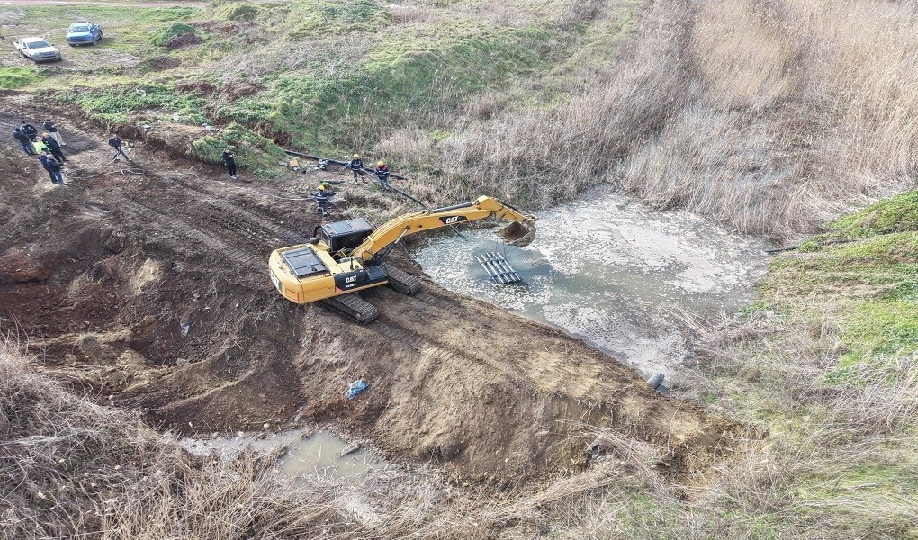 Denize boşa akan su tarıma kazandırılıyor
