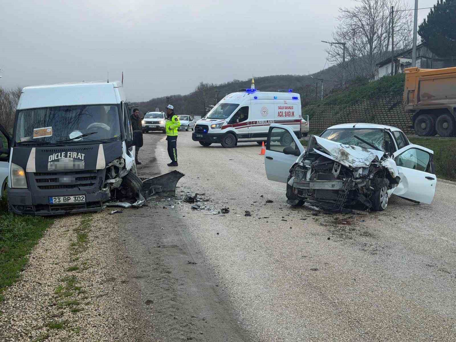 Bursa’daki kaza güvenlik kamerasında