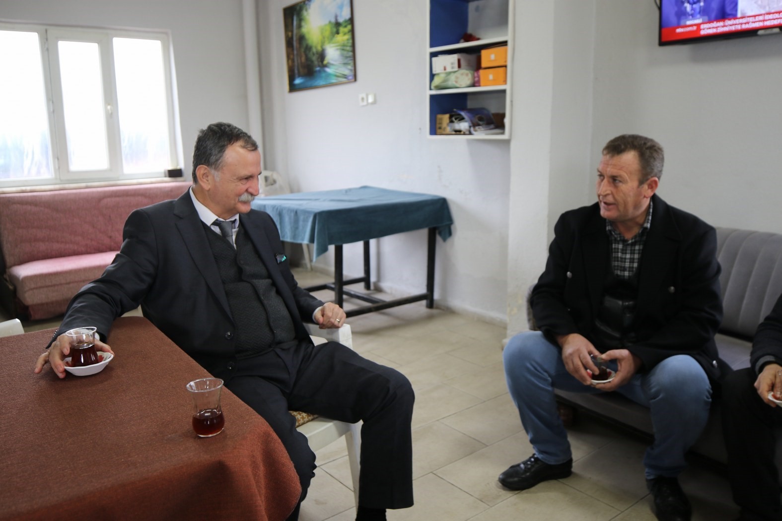 Başkan Balaban Kışlak&ouml;y sakinleriyle buluştu
