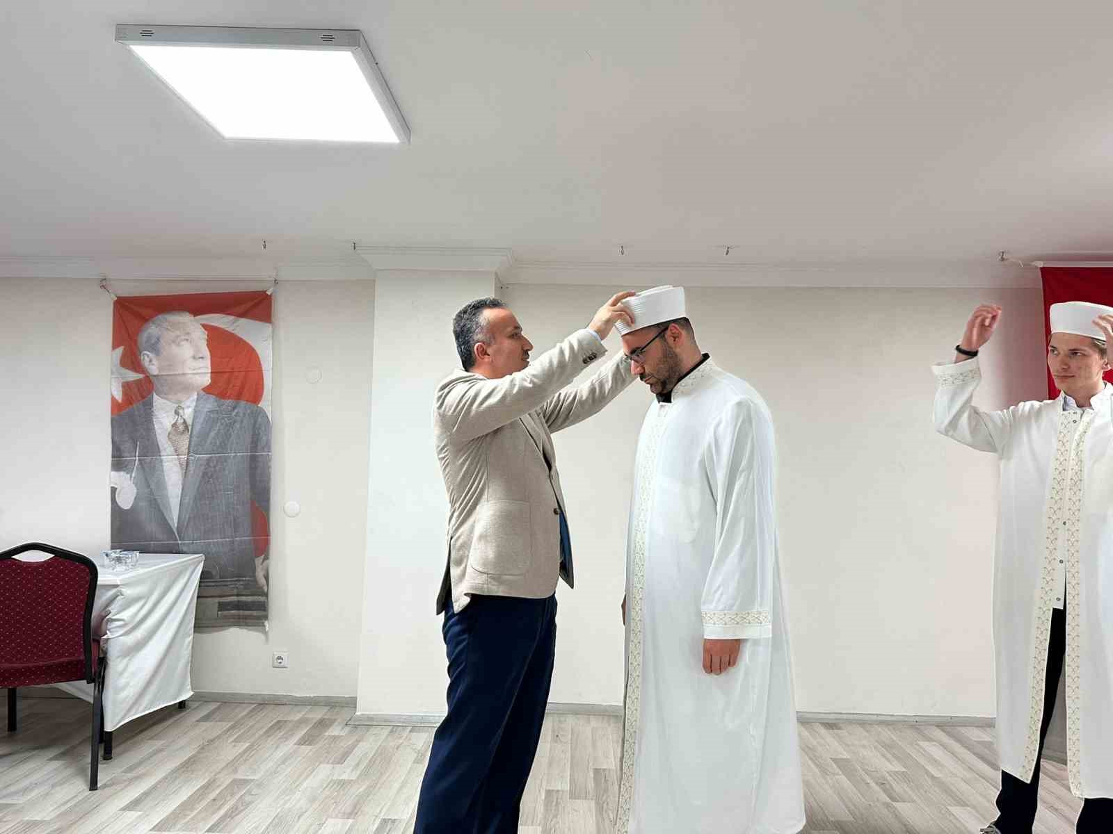 Diyanetin atadığı 5 yeni imam göreve başladı