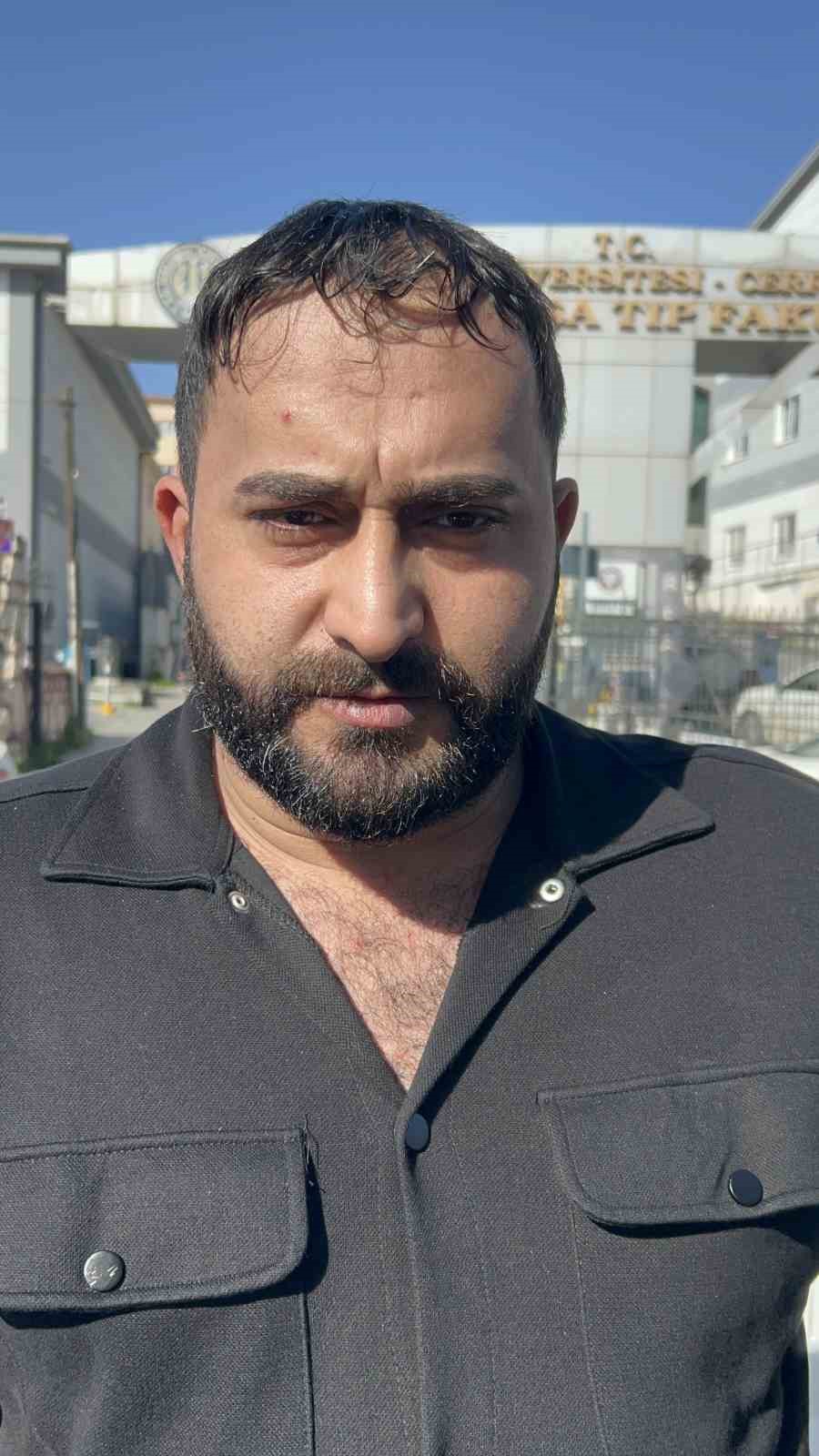 Esenyurt’ta eşi ve ikiz bebeklerinin gözü önünde darp edildi