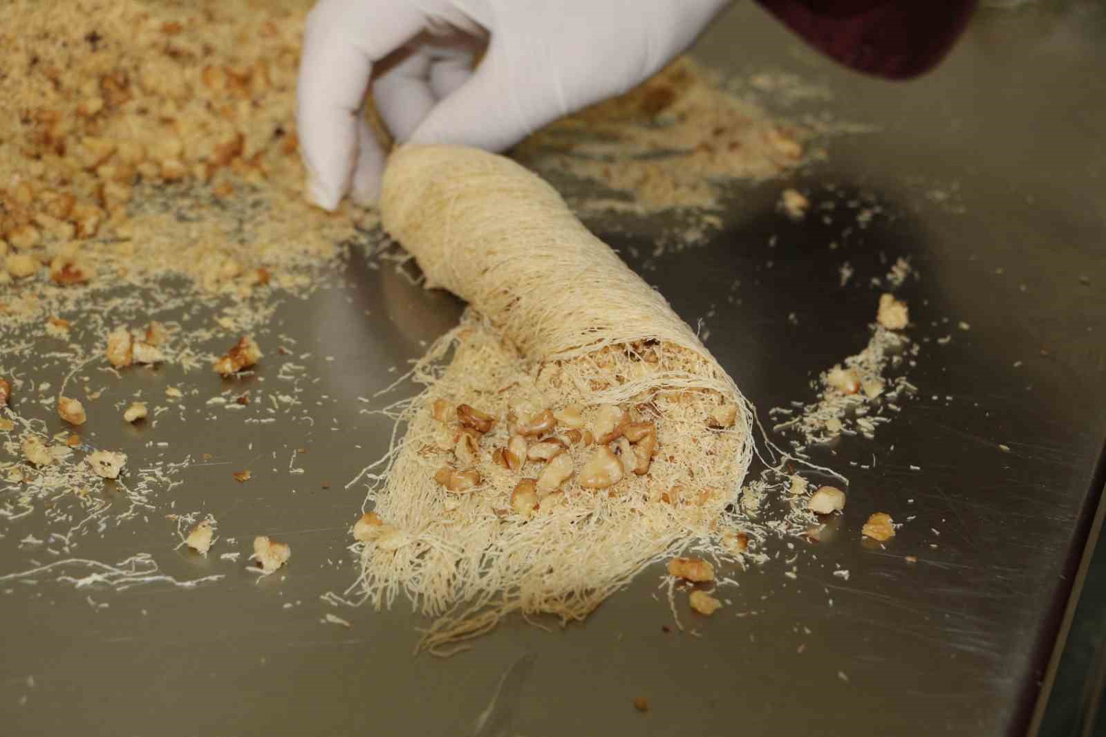 Ramazan’da 25 ton kadayıf satışı hedefleniyor