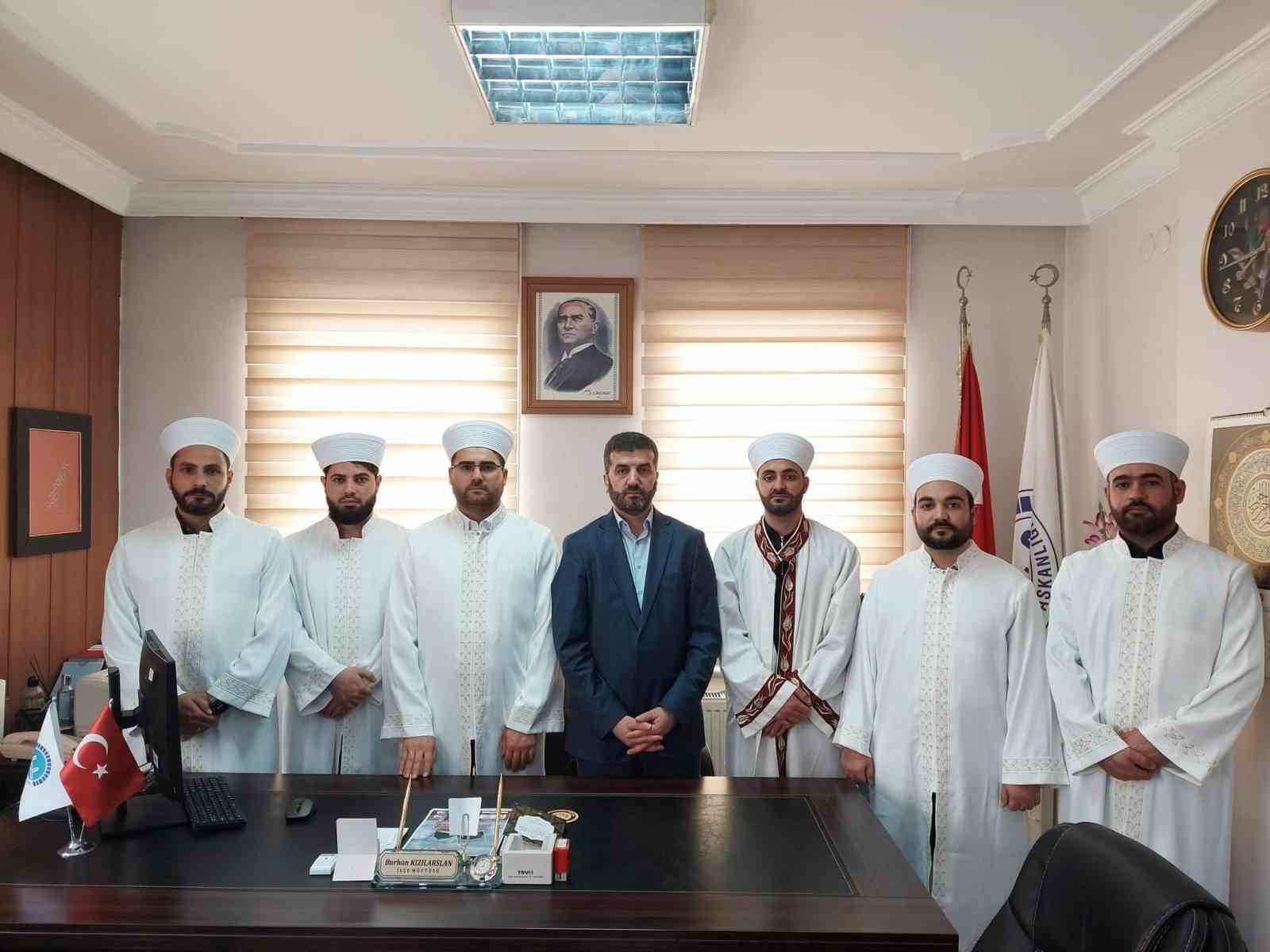 Çermik’e atanan din görevlileri göreve başladı