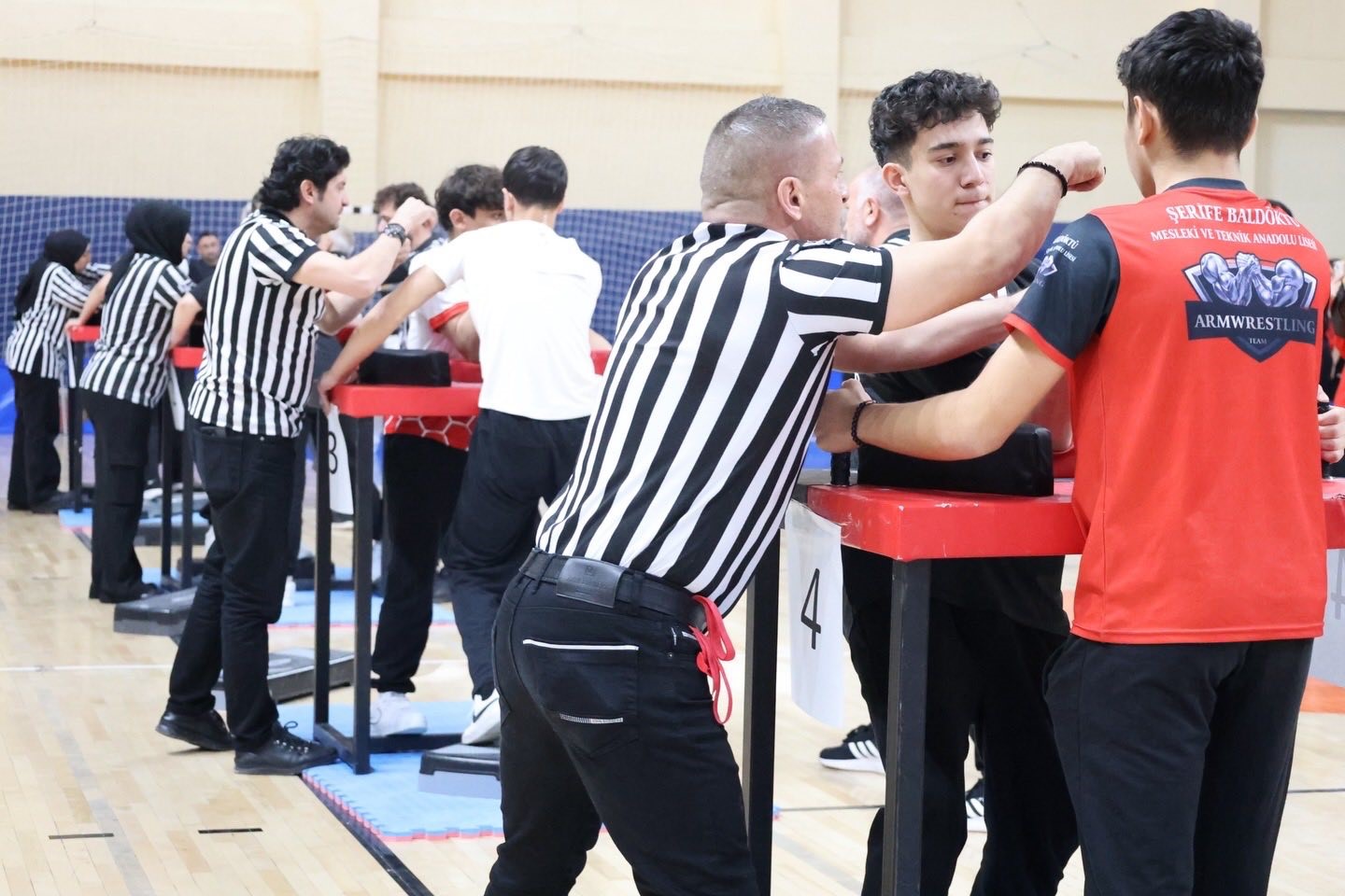 Bilecik’te Bilek Güreşi Gençler B Grup Müsabakaları tamamlandı