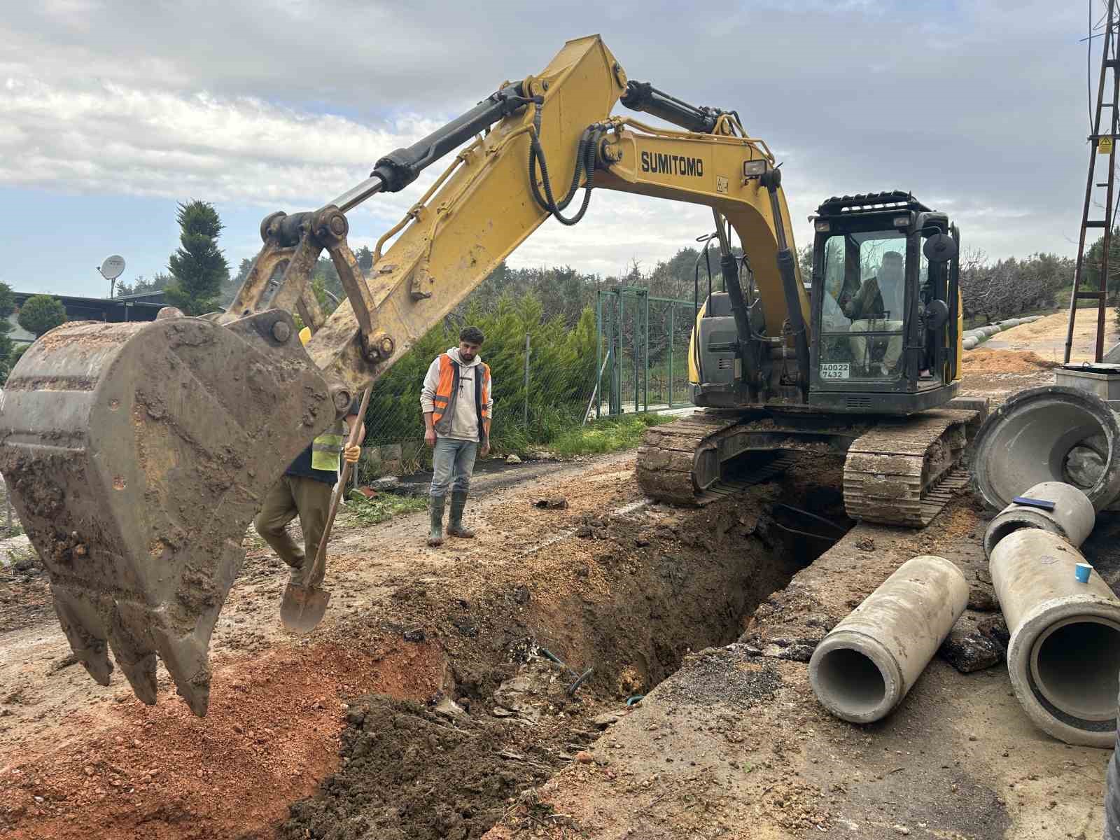B&uuml;y&uuml;kşehir&rsquo;le Osmangazi&rsquo;nin altyapısı g&uuml;&ccedil;leniyor
