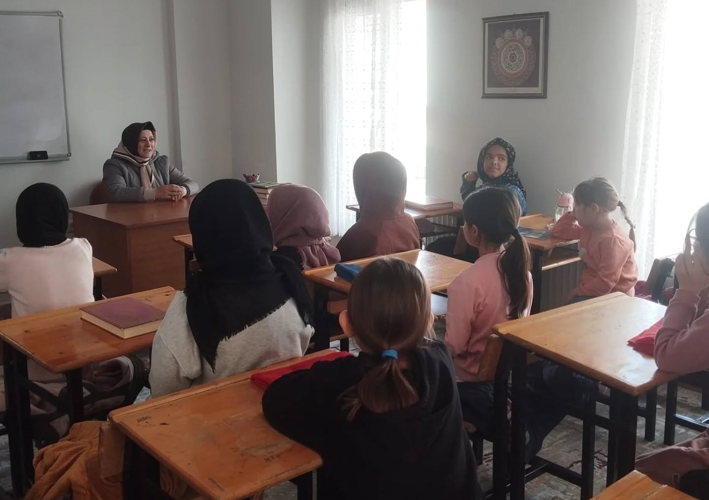 Bayburt’ta ilkokul öğrencilerine ramazan ayının önemi anlatıldı