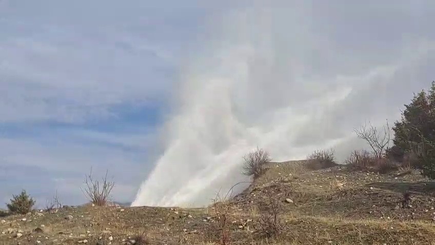 İ&ccedil;me suyu hattında arıza meydana geldi
