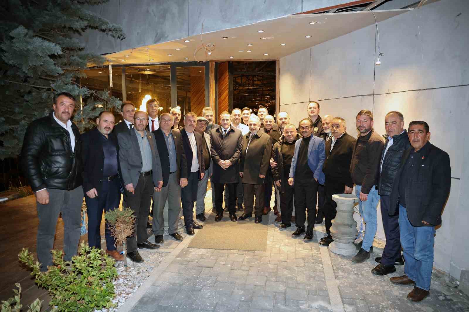 Talas&rsquo;ta Ramazan &ouml;ncesi Muhtarlar Toplantısı
