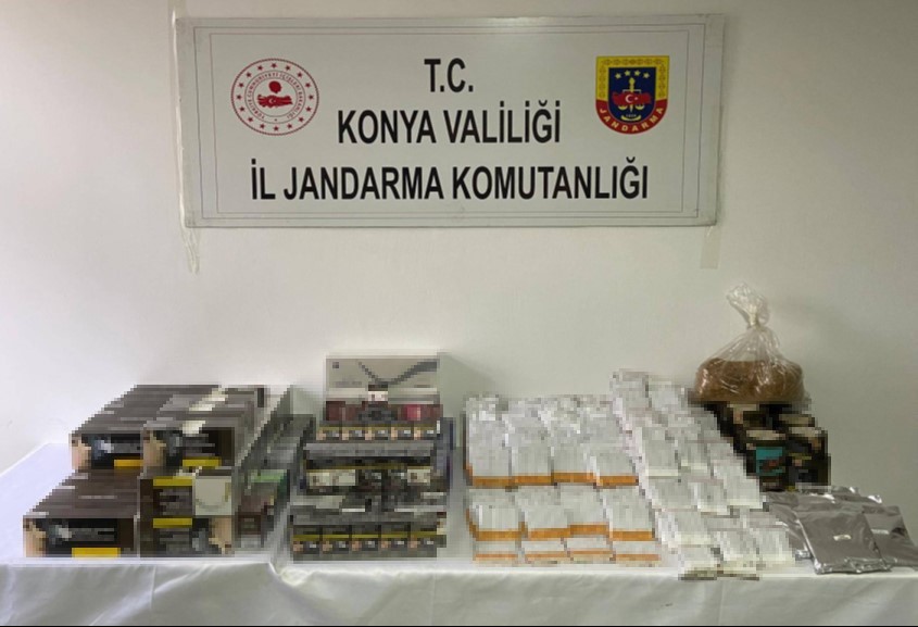 Jandarmadan tütün kaçaklarına operasyon