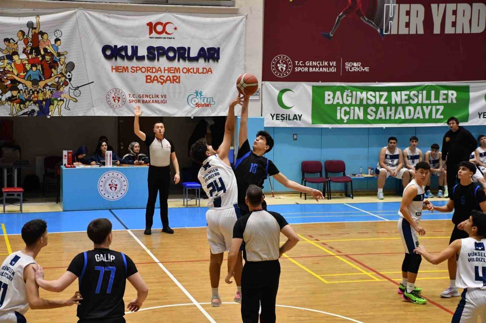 U18 Erkekler Basketbol Bölge Şampiyonası başladı