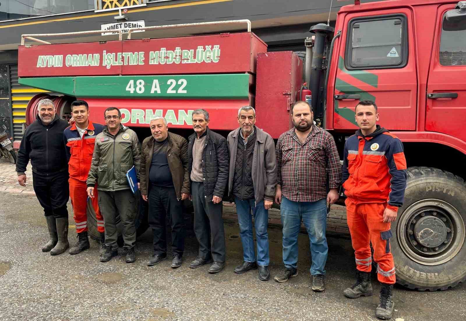 Aydın&rsquo;da vatandaşlar yangınlara karşı bilgilendirildi
