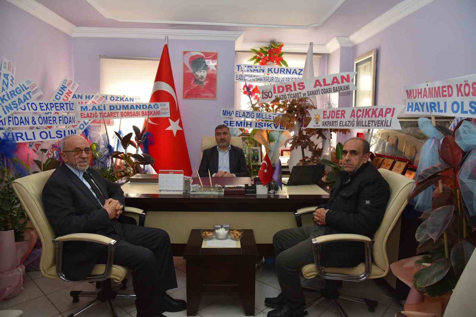 Başkan Dumandağ,  Kovancılar ve Karakoçan’da temaslarda bulundu