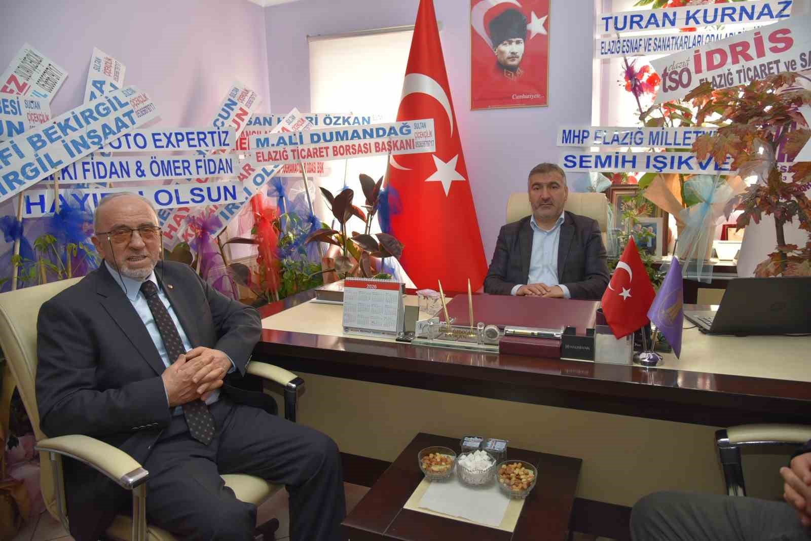 Başkan Dumandağ,  Kovancılar ve Karako&ccedil;an&rsquo;da temaslarda bulundu
