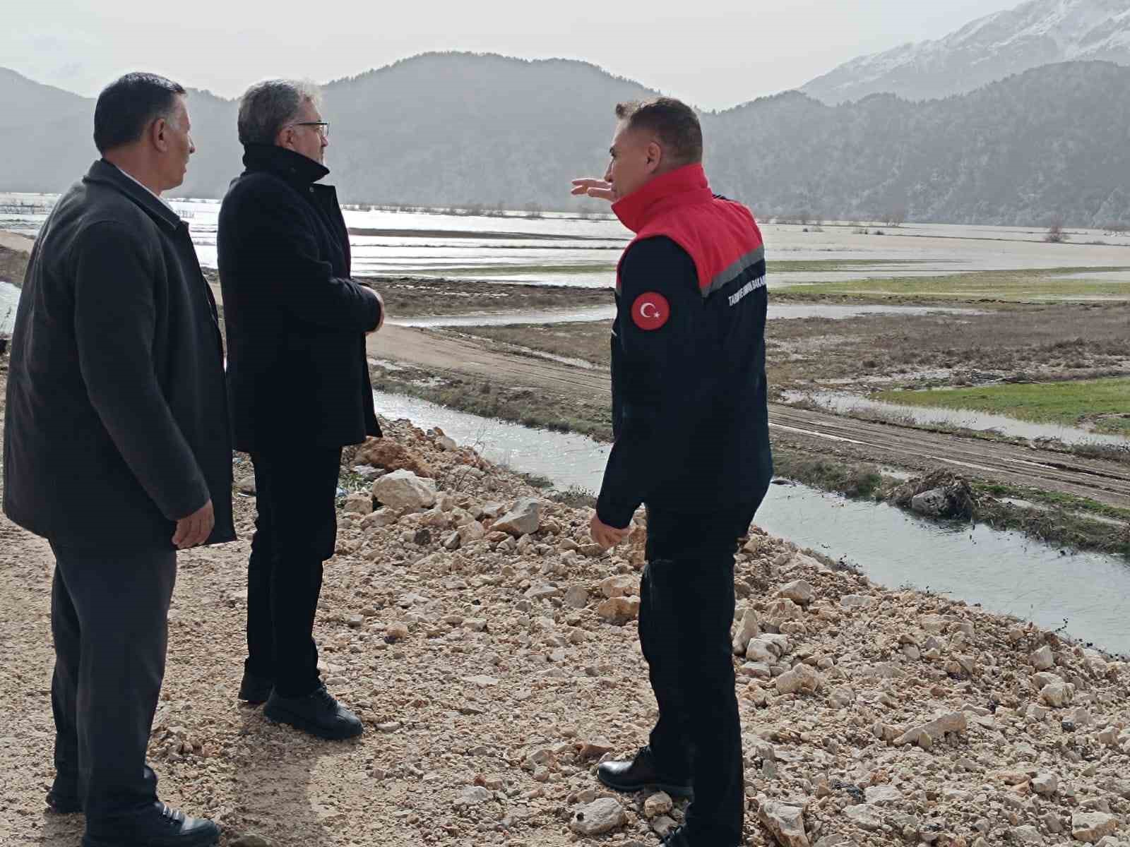 Gembos Ovası’nda taşkın sonrası inceleme