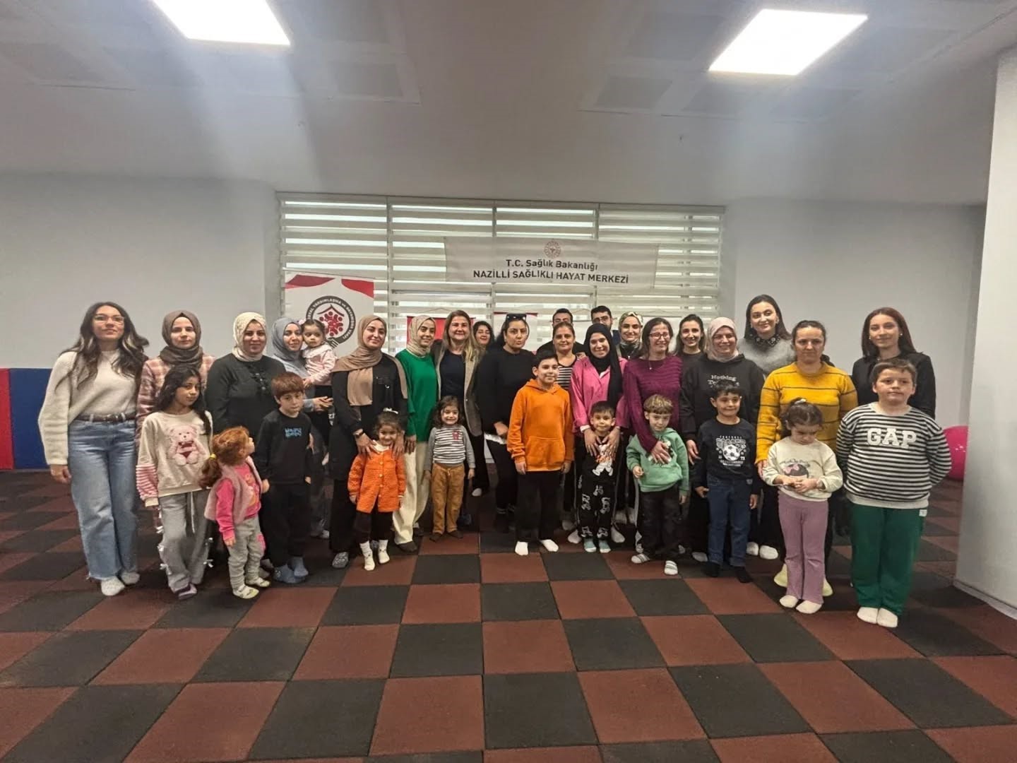 Nazilli’de anne ve çocuklara sağlıklı yaşam desteği