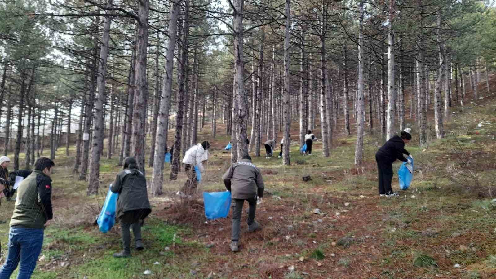 Akşehir’de orman yangınlarına karşı örnek çalışma