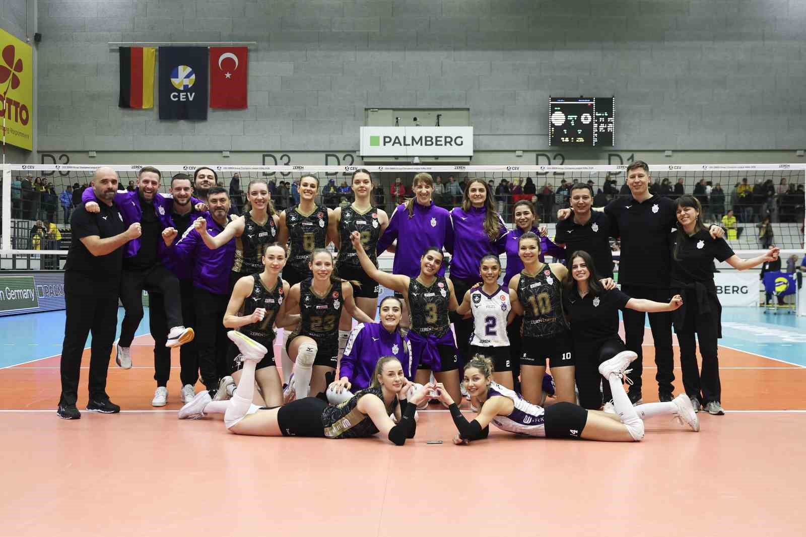CEV Zeren Group Şampiyonlar Ligi: SSC Palmberg Schwerin: 1 - Zeren SK: 3
