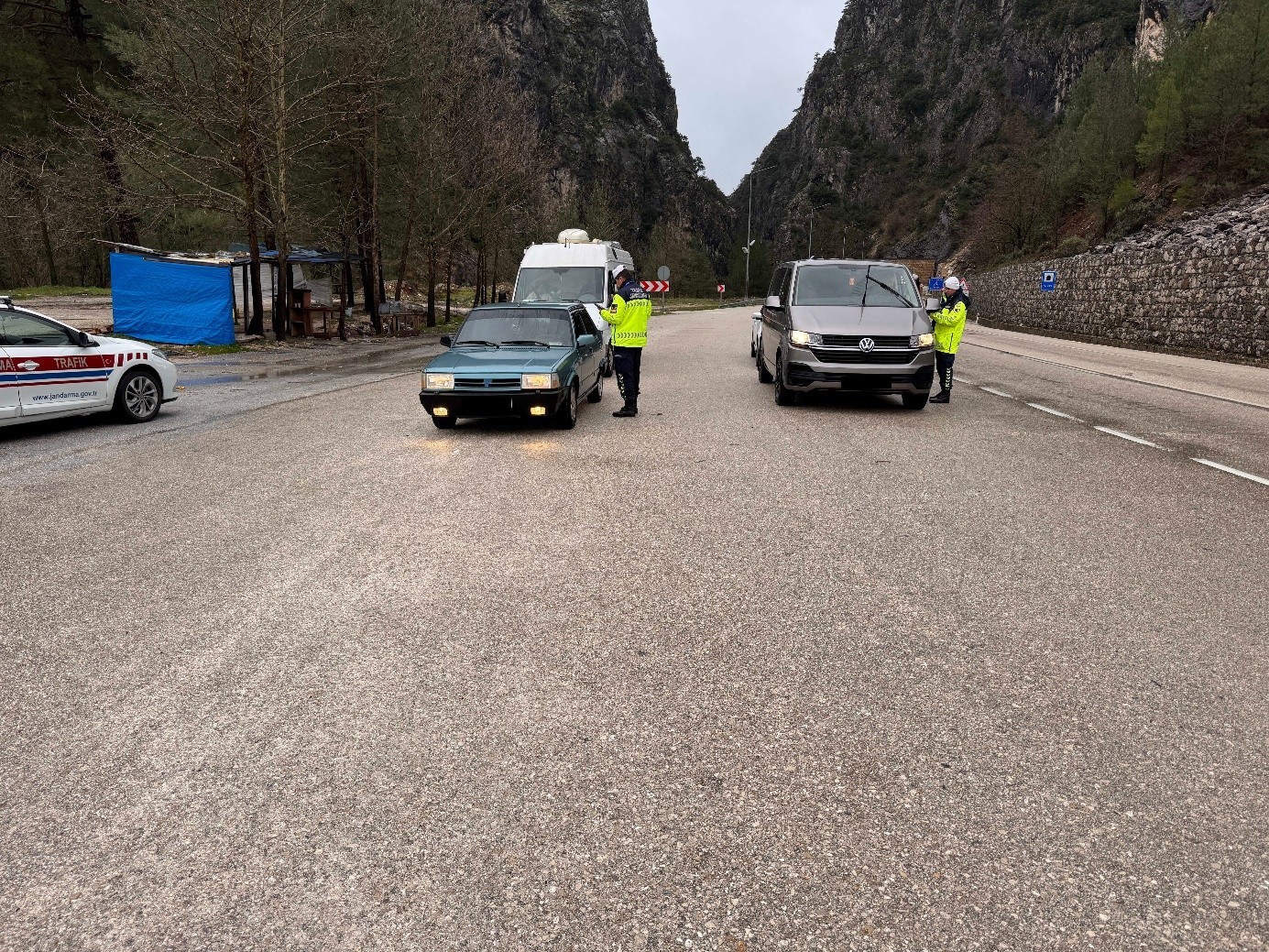 Burdur’da 84 araç trafikten men edildi