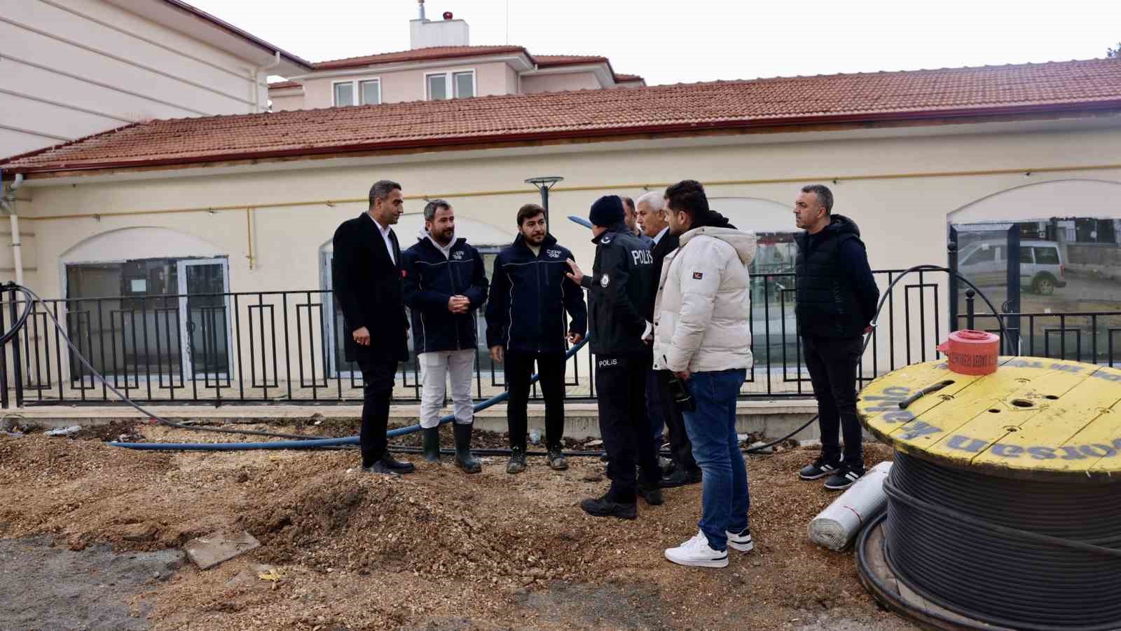 Başkan Ulutaş, rezerv alanlarını inceledi
