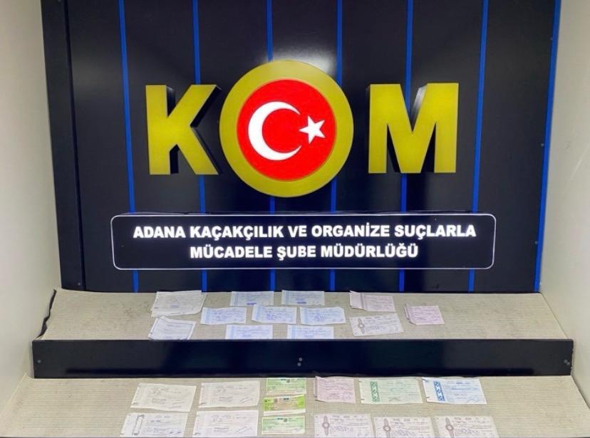 Adana’da tefecilik operasyonu: 2 tutuklama