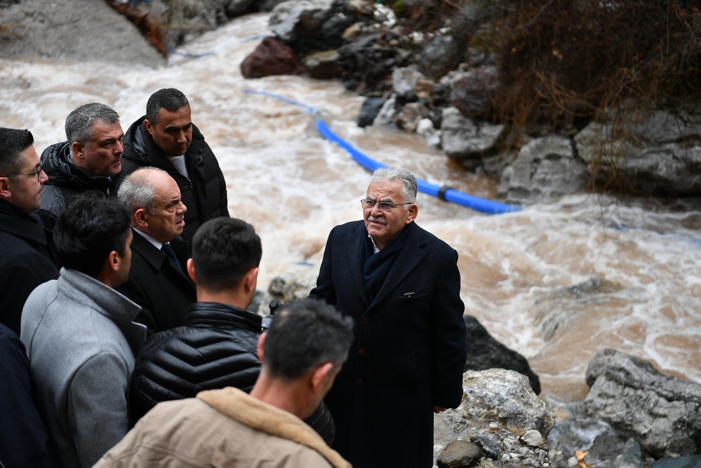Başkan Büyükkılıç’tan Yahyalı’ya ’geçmiş olsun’ ziyareti