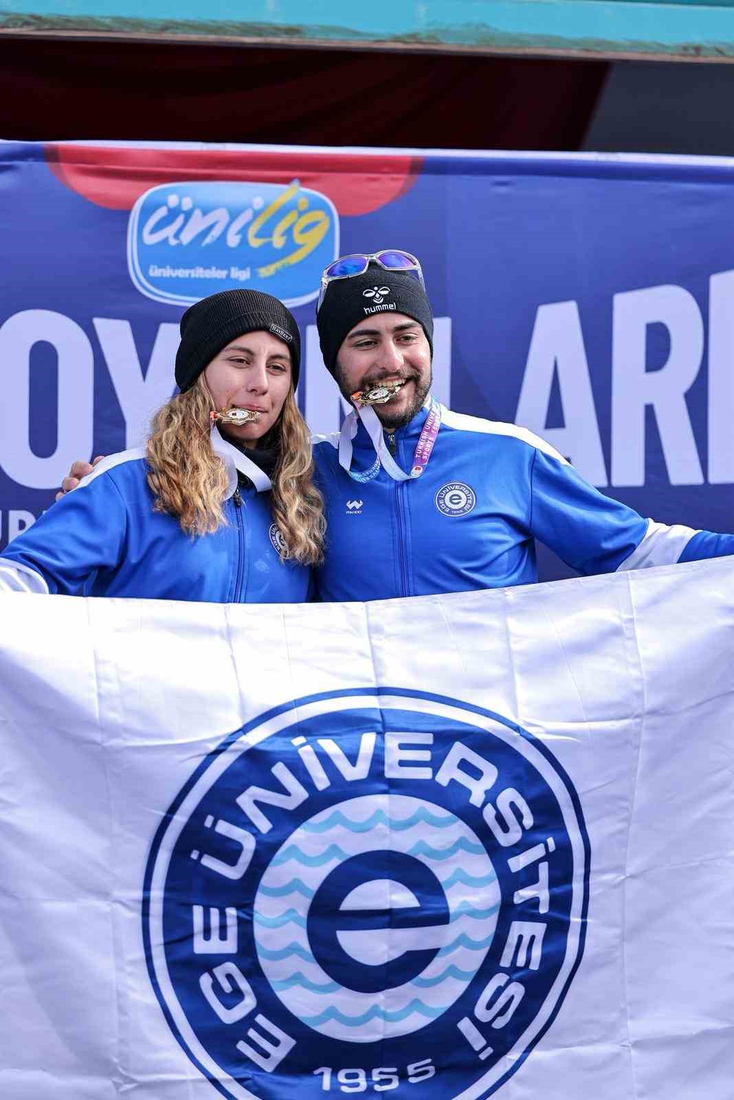 Egeli sporculardan, Kar Boccesi Şampiyonasında altın madalya
