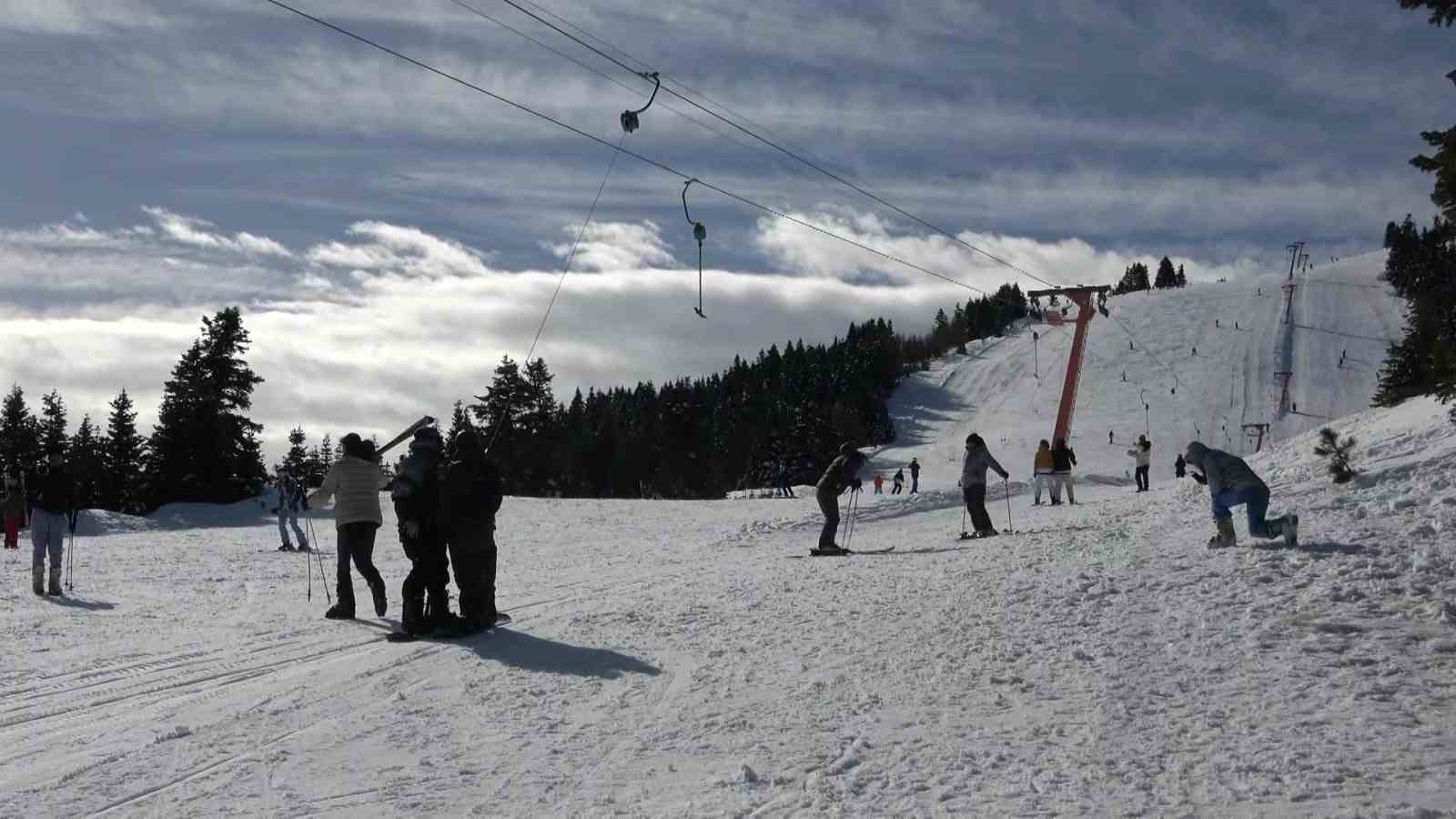 Uludağ’da kar bereketi hem turizmi hem barajları sevindirdi