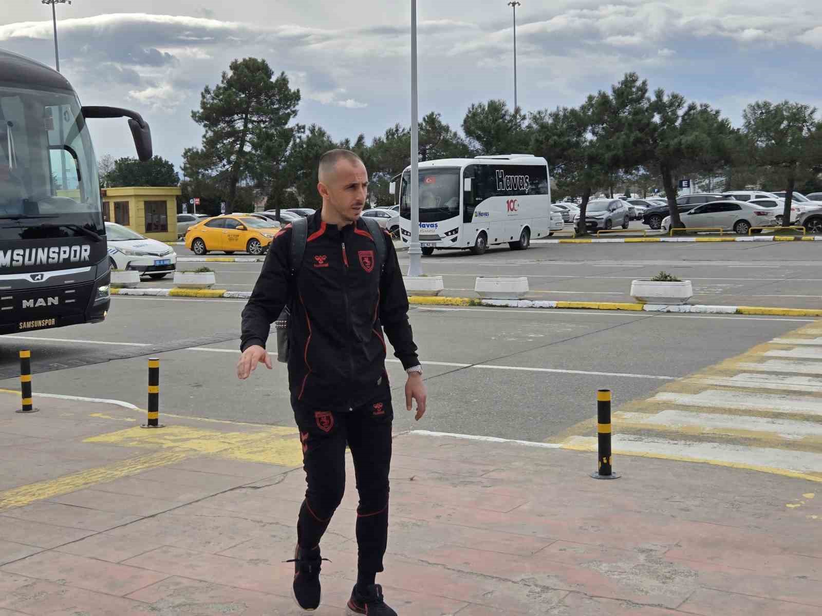 Samsunspor, Kuzey Makedonya&rsquo;ya gitti
