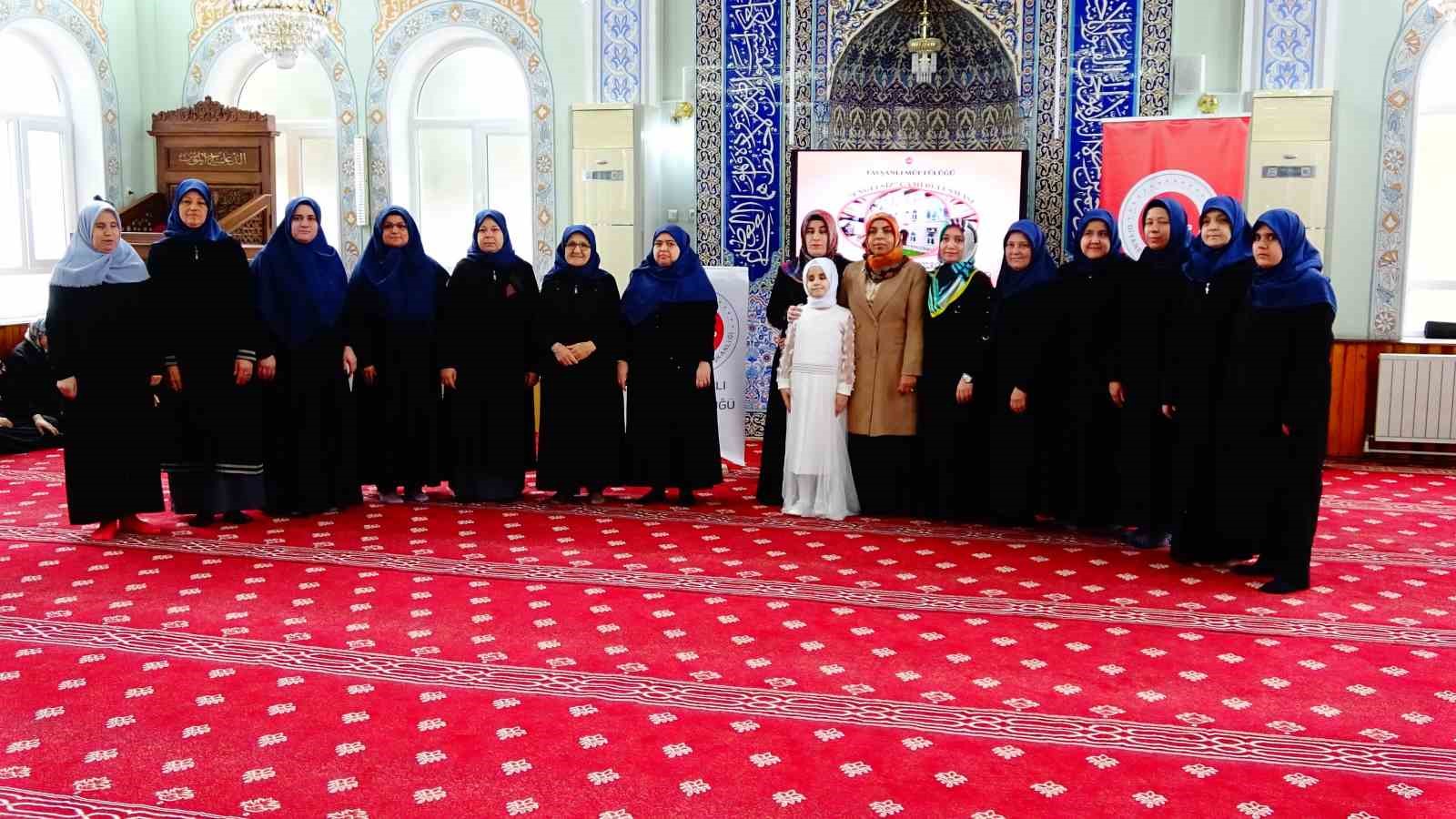 Tavşanlı’da engel tanımayan Kur’an sevgisi